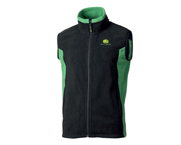 John Deere Field Fleece Vest Zip MCS2004000 Ripon Family