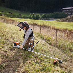 Starting up FS 91 Stihl