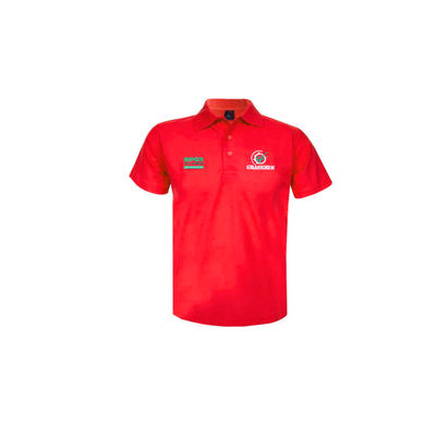 Grassmen x Ripon Farm Services Kids Polo Red