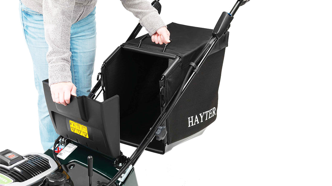 Buy Hayter lawnmower grass bags frames