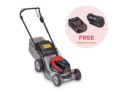 Honda Izy HRG 416 XB Cordless Lawnmower Bundle