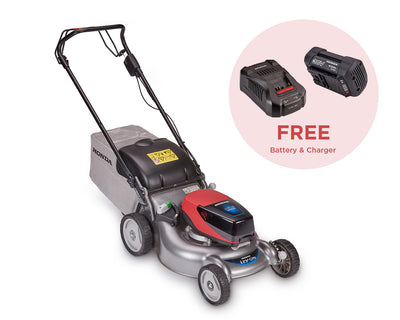 Honda Izy HRG 466 XB Cordless Lawnmower Bundle