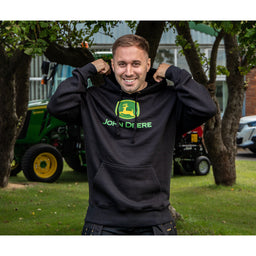 John Deere Hoodie Black - MC130200BK