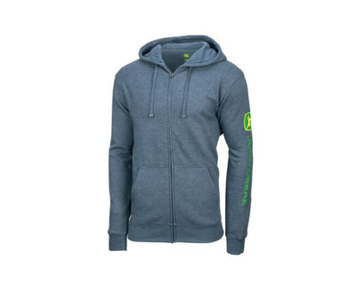 John Deere Zip Fleece Hoodie - MC130319NV