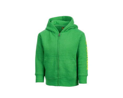 John Deere Toddler Zip Fleece Hoodie - MC53033GR