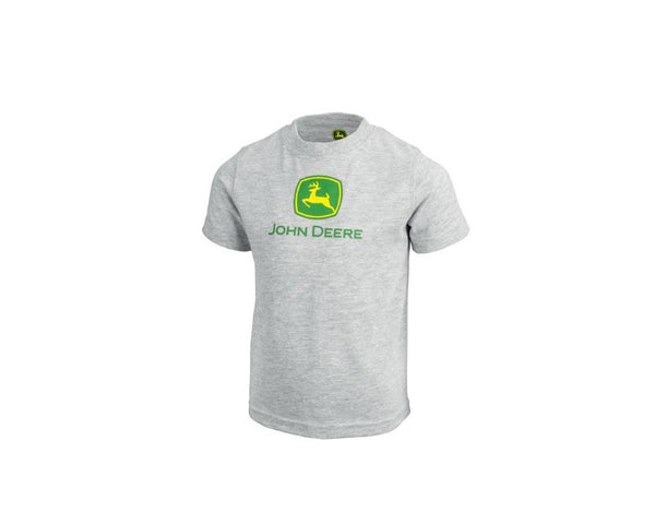 John Deere Toddler Trademark T Shirt Grey MC539134OX Ripon Family