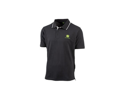 John Deere Black Polo Shirt - MCL2022020