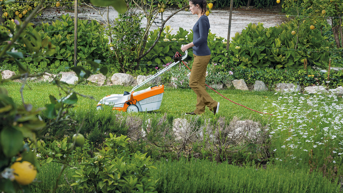 Buy Mains Electric Lawnmowers, in stock for immediate dispatch