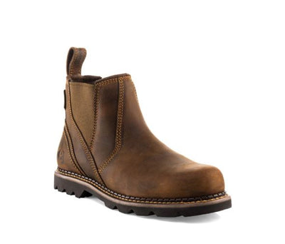 Buckler BuckBootz B1500 Non Safety Dealer Boot Dark Brown Crazy Horse