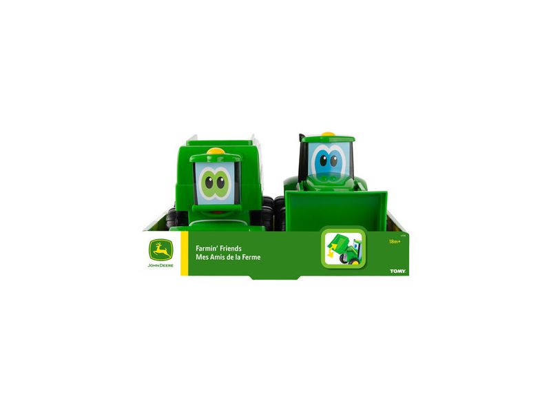 John Deere Farmings Friends Toys Johnny Tractor & Corey Combine - MCE47193X000