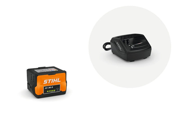 akwholesale vape battery and charger STIHL AK30S Battery & AL101 Charger Starter Set