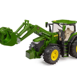 John Deere Bruder 7R 350 with Frontloader & Trailer Model - MCB009828000