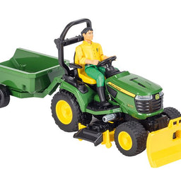 John Deere Bruder Lawn Tractor with Gardener - MCB009824000
