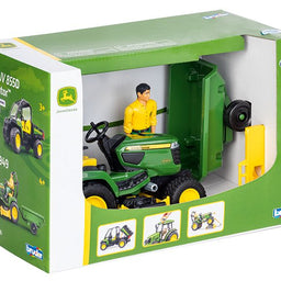 John Deere Bruder Lawn Tractor with Gardener - MCB009824000