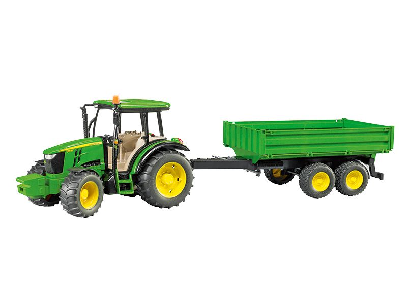 John Deere Bruder 5115M Tractor with Tipping Trailer Model - MCB009816000
