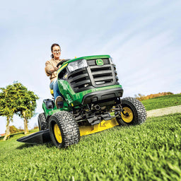 X107 ride on tractor