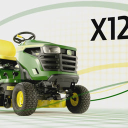 John Deere X127 Side Discharge and Mulching 42" Ride On Lawn Mower