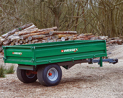 Wessex 1.5 Ton Hydraulic Tipping Trailer - Exclusive price of £2,600+VAT
