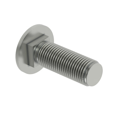 John Deere Round Head Square Neck Bolt, M10 X 20 - 03M7088