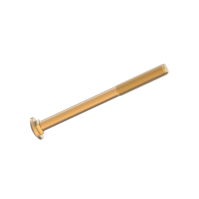 BOLT, RD HD SQ SHORT NECK, MET