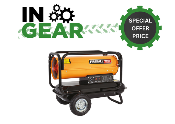 SIP Fireball XD75 Diesel/Paraffin Space Heater - 09592