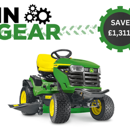 John Deere X167 Side Discharge and Mulching 48" Ride On Lawn Mower (2025 Model)