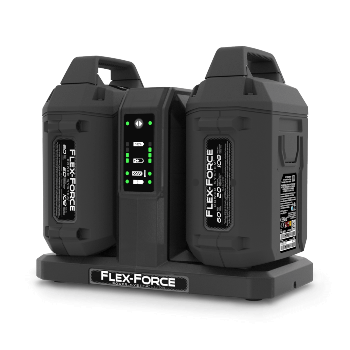 Hayter 4.0Ah 2-Pod Flex-Force 60 Volt Charger