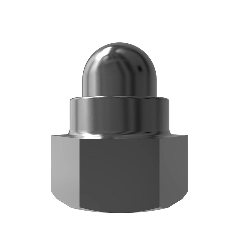 NUT, METRIC, HEX CROWN, SELF LOCKIN