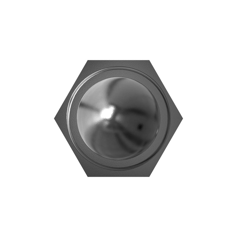 NUT, METRIC, HEX CROWN, SELF LOCKIN