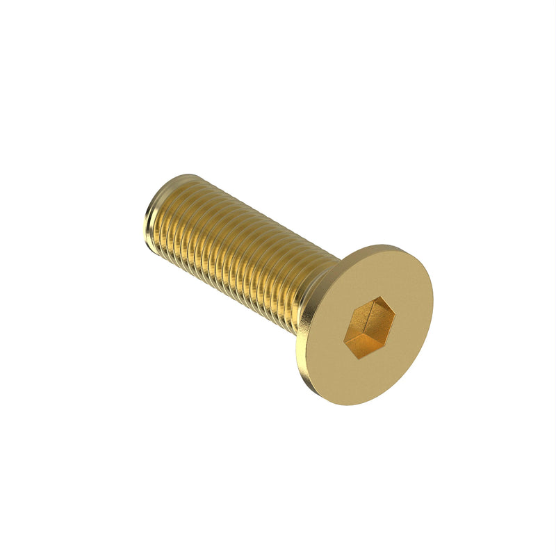 SCREW, HEX FLAT CTSK HEAD, METRIC