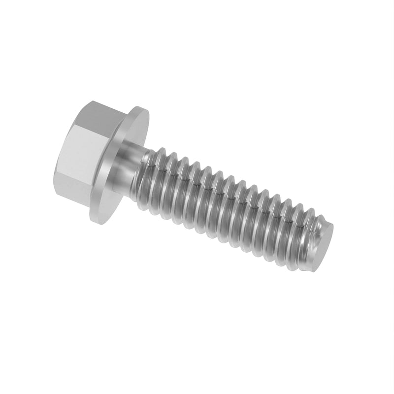 John Deere Hexagonal Head Flanged Screw, M6 X 25 - 19M7863