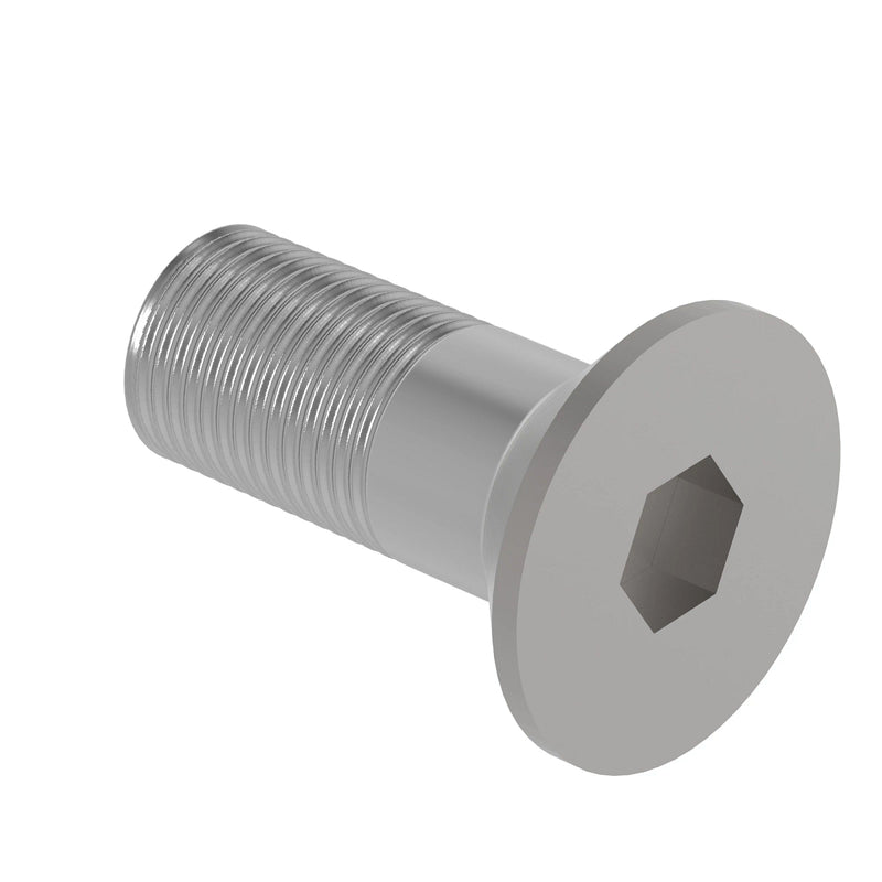 SCREW, HEX FLAT CTSK HEAD, METRIC