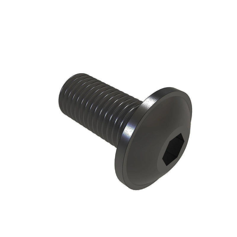 SCREW, HEX SOCKET,OVAL HEAD FLANGED