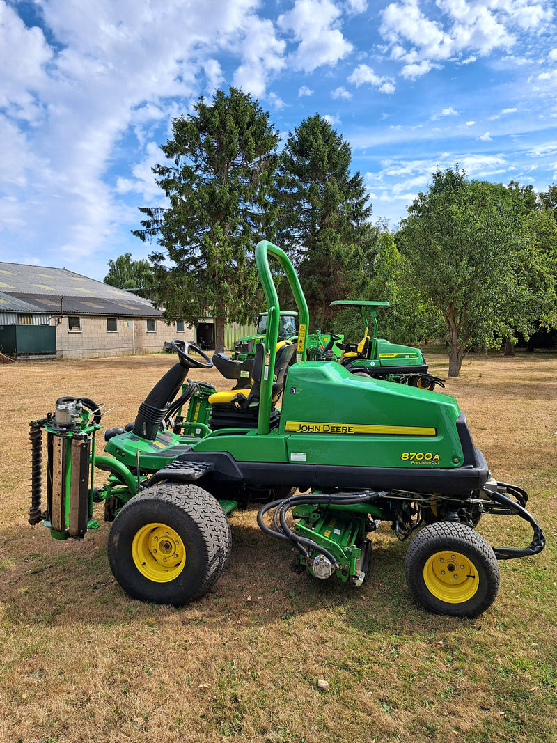 Used John Deere 8700A Precision Cut Mower - H1000470 - £12,500 (+ VAT)