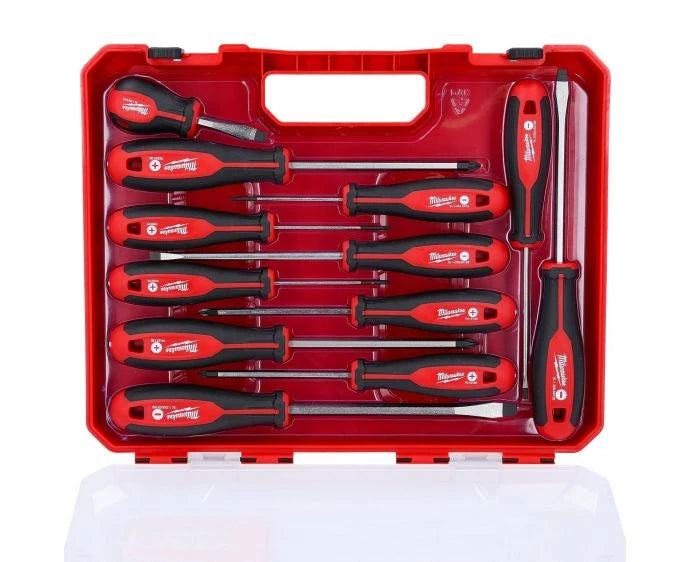 MILWAUKEE 12 Piece Tri-Lobe Screwdriver Set 4932472003