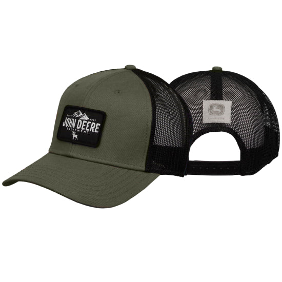 John Deere Olive Green Mesh Cap