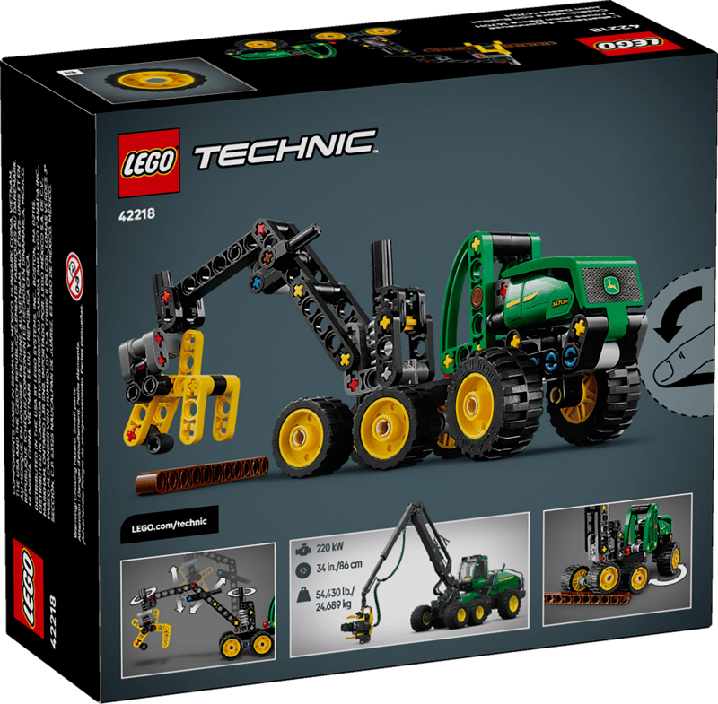 John Deere LEGO Technic John Deere 1470H Wheeled Harvester