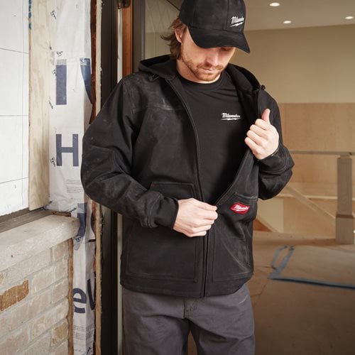 MILWAUKEE® Freeflex Softshell Hooded Jacket Black
