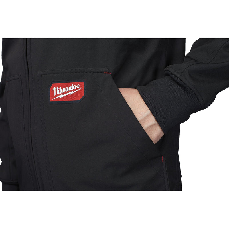 MILWAUKEE® Freeflex Softshell Hooded Jacket Black