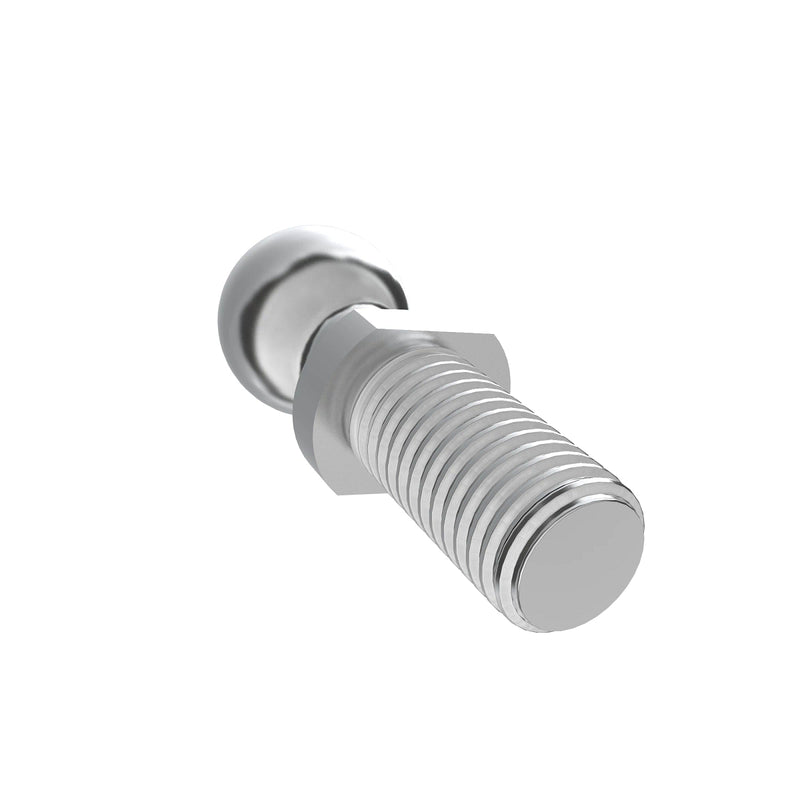 BALL, STUD, METRIC, THREADED