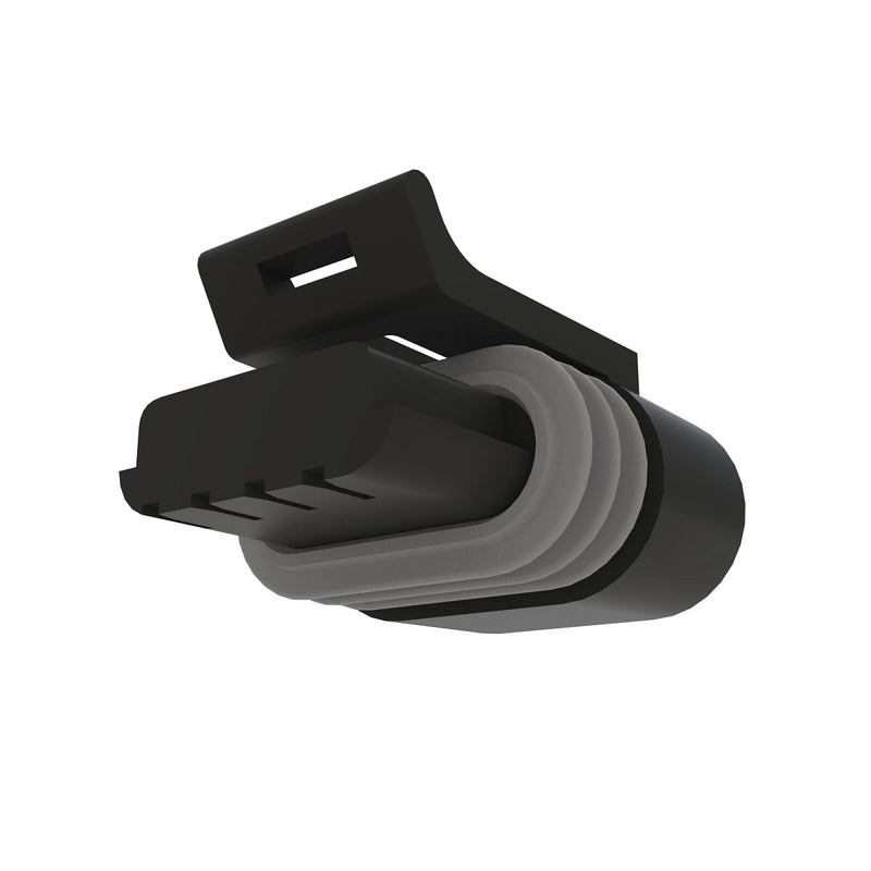 4W FEM SLD BLK NYLON