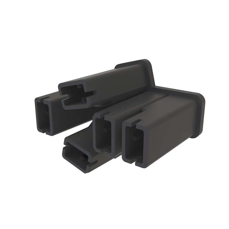 CONN PREH 5W F BLK PLSTC