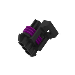 CONN DELPHI MP150 3W FS BLK NYLON