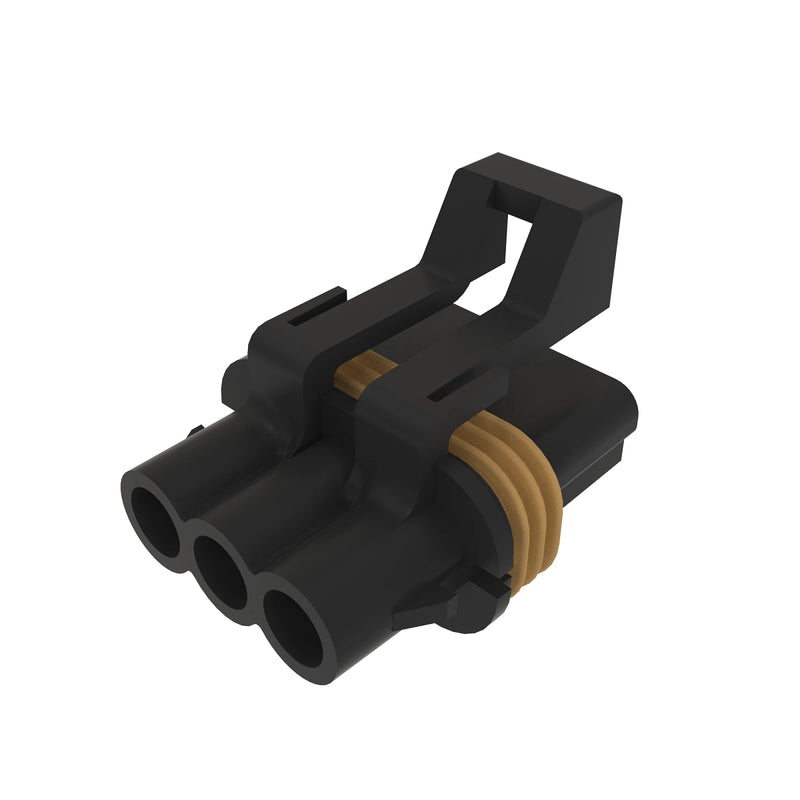 CONN DELPHI MP280 3W FS BLK NYLON