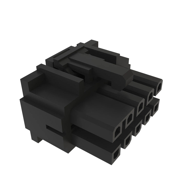 CONN MOLEX MFIT-TPA 10W F BLK PLSTC