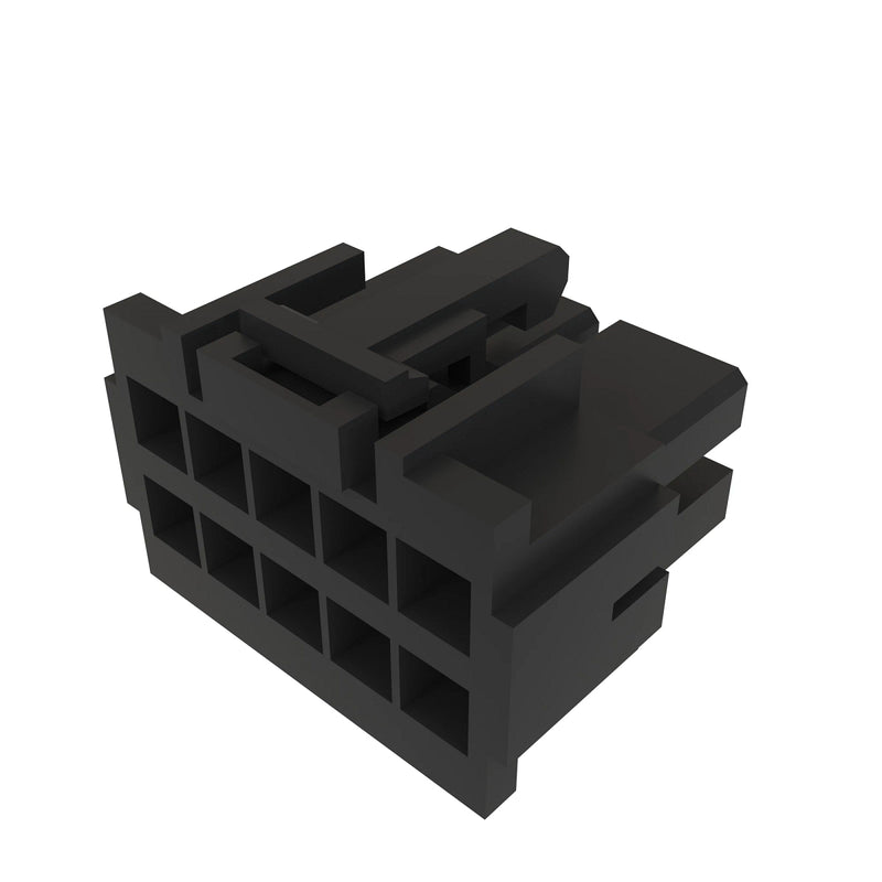 CONN MOLEX MFIT-TPA 10W F BLK PLSTC