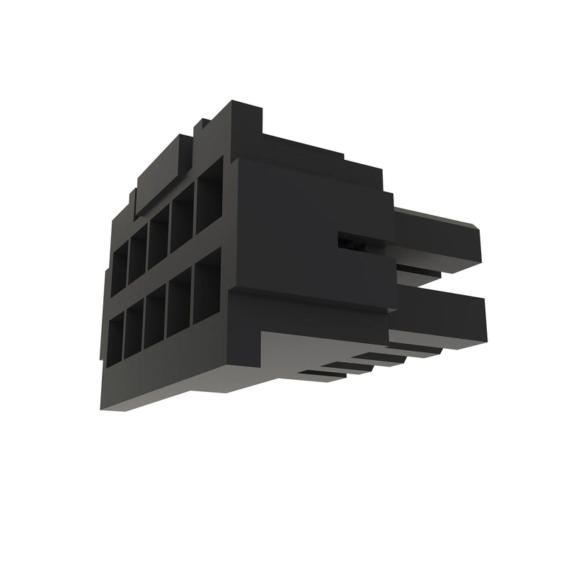 CONN MOLEX MFIT-TPA 10W F BLK PLSTC