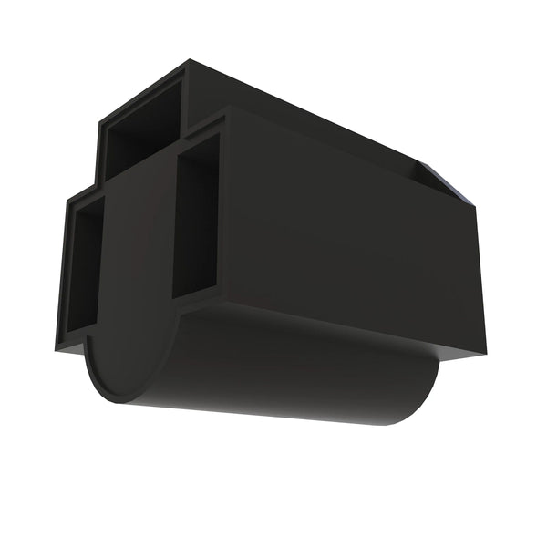 John Deere Black External Electrical Connector Housing, 3 Cavities - 5 ...