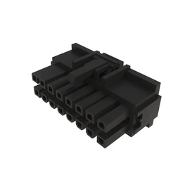 CONN MOLEX MFITTPA 16W F BLK PLYSTR