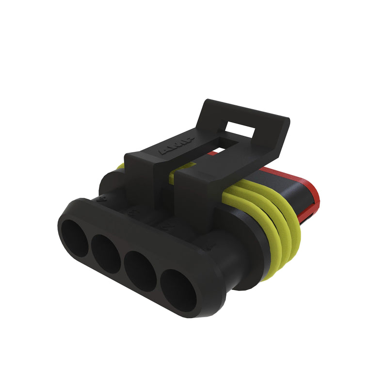 CONN TYCO SS1.5 4W MS BLK PLSTC